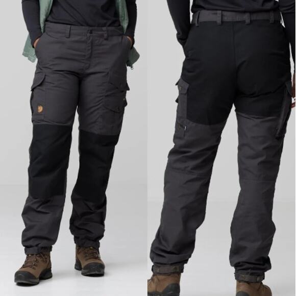 Fjällräven Vidda Pro G-100 Mid Rise Colorblock Trouser Pants Women's Size US 35 - Picture 1 of 11